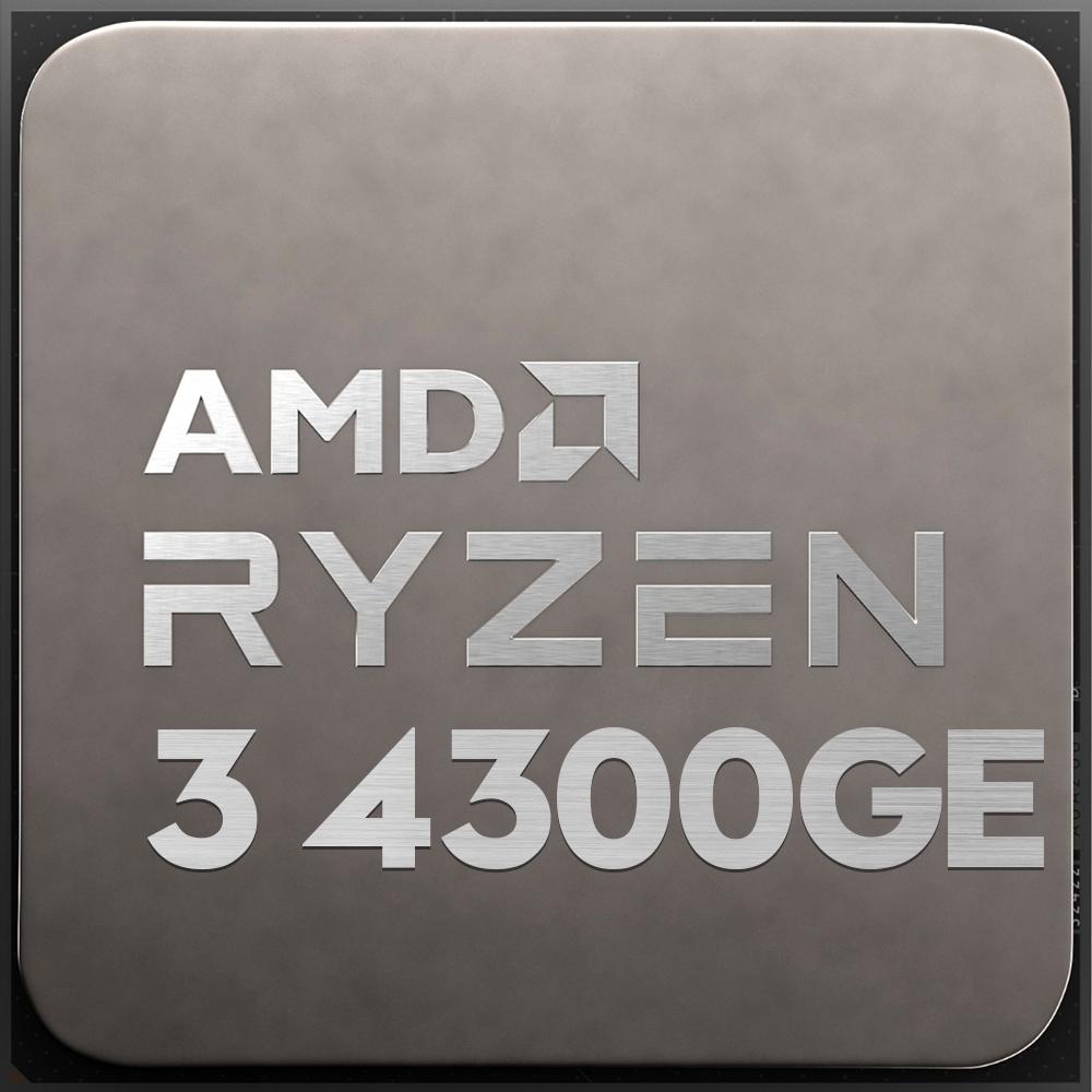 AMD Ryzen 3 4300GE 4 Cores 8 Threads CPU Processor 100-000000151