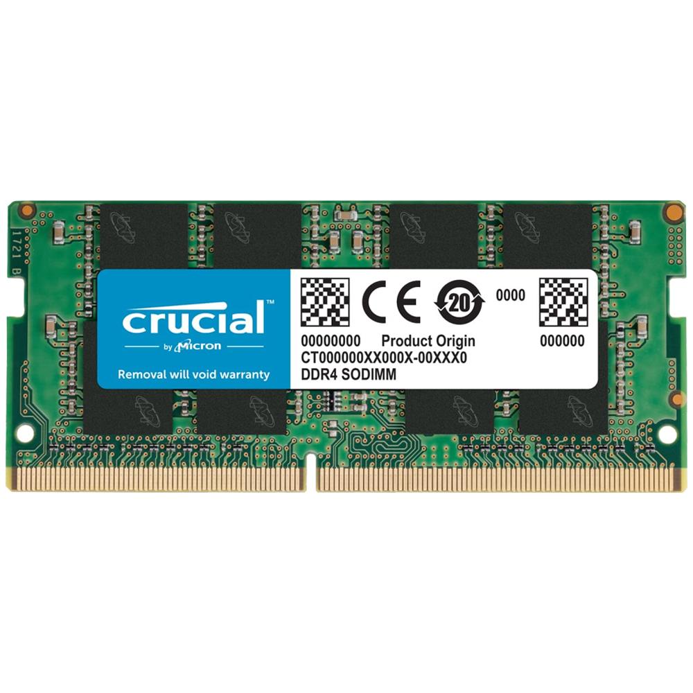 Crucial 16GB Single DDR4 2666 MTs DRX8 SODIMM 260 Pin Memory PC4 21300 CT16G4SFD8266
