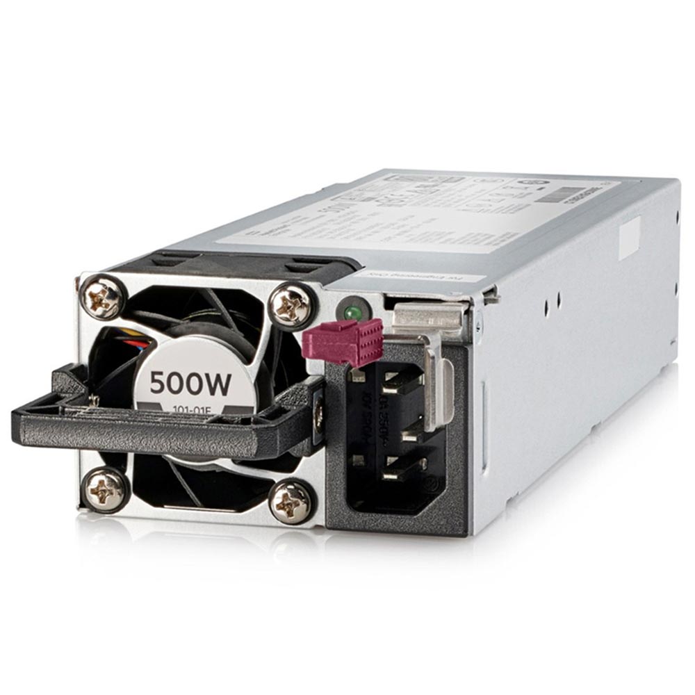HPE 865408-B21 HP 500-Watts Flex Slot Platinum Hot Pluggable Low Halogen Power Supply Kit