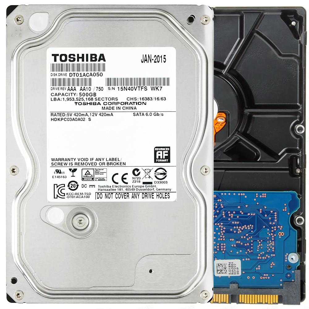 TOSHIBA DT01 500GB 3.5" 32MB DT01ACA050 HDD Hard Disk Drive