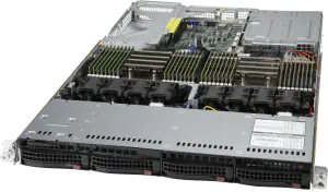 wholesale AS-1024US-TRT SuperMicro Rackmount server X12 H12 Hyper and Ultra PCIe 4.0 1U Dual Processor Server supplier