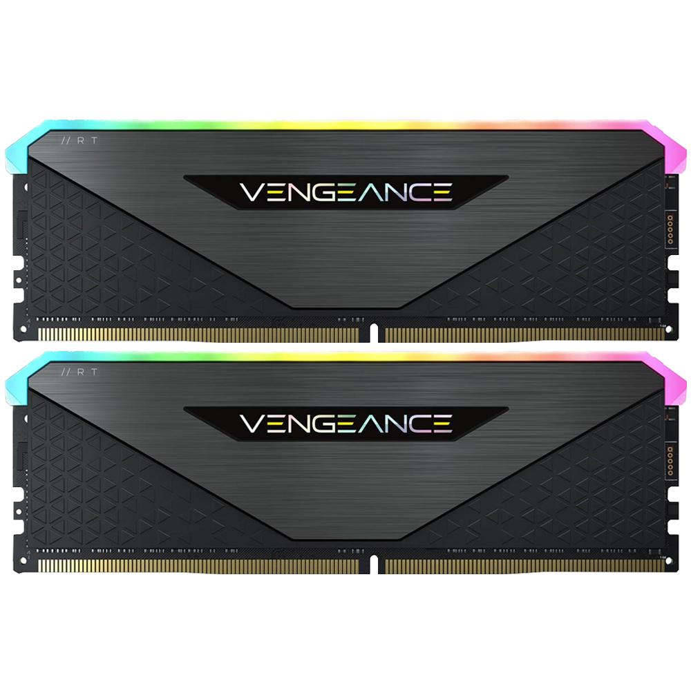 CORSAIR Vengeance RGB RS 16GB 2 x 8GB 288 Pin PC RAM DDR4 3200 PC4 25600 Intel XMP 2  M