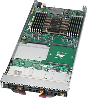wholesale SBI-6419P-T3N 6U 2CPU Sockets SuperMicro SuperBlade Server System Server supplier
